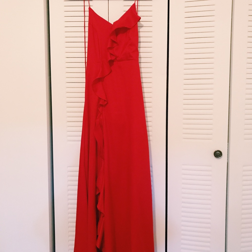 Red Formal Dress - Picture 2 of 5